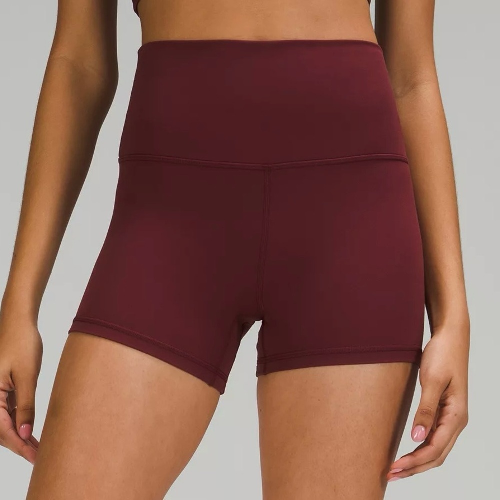 Lululemon Align Short 4” | Size 6 Red Merlot
